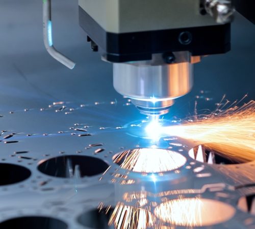 Cnc,Milling,Machine.,Processing,And,Laser,Cutting,For,Metal,In